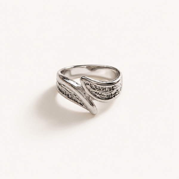 Aurelia Feather Wrap Ring
