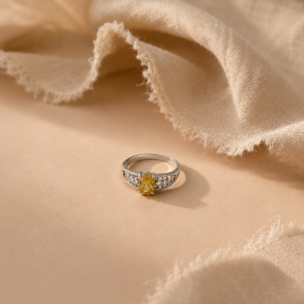 Citrine Glow Ring