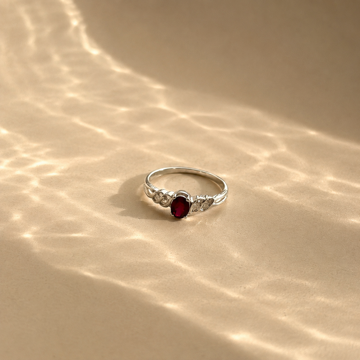 Ruby Vine Ring