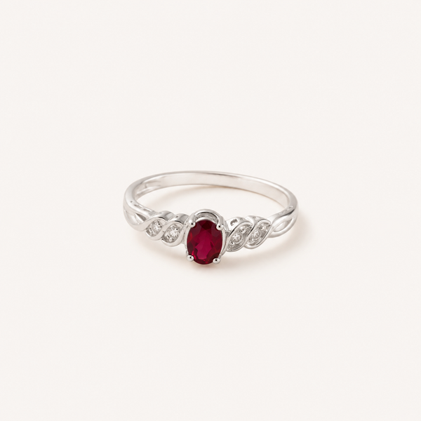 Ruby Vine Ring