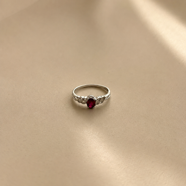 Ruby Vine Ring