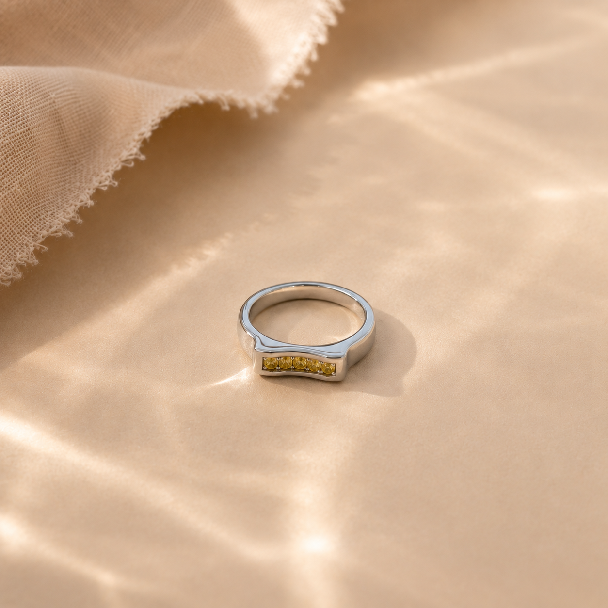 Golden Horizon Ring