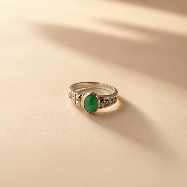 Emerald Heirloom Signet Ring