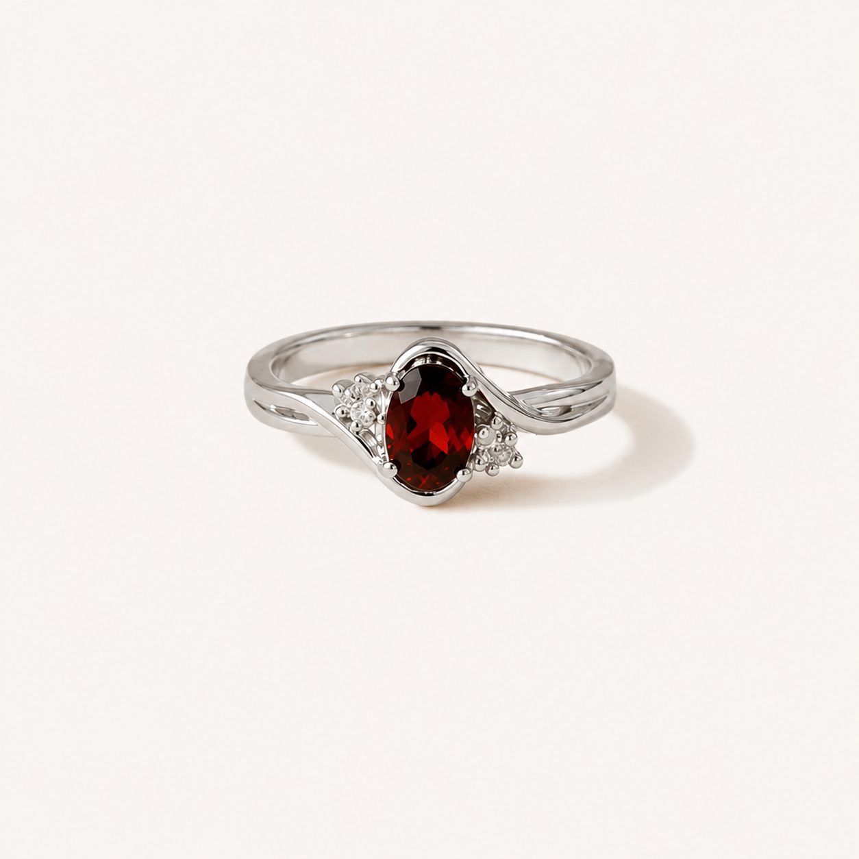 Crimson Grace Garnet Ring