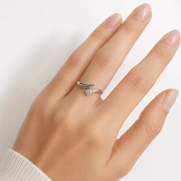 Aurora Twist Ring