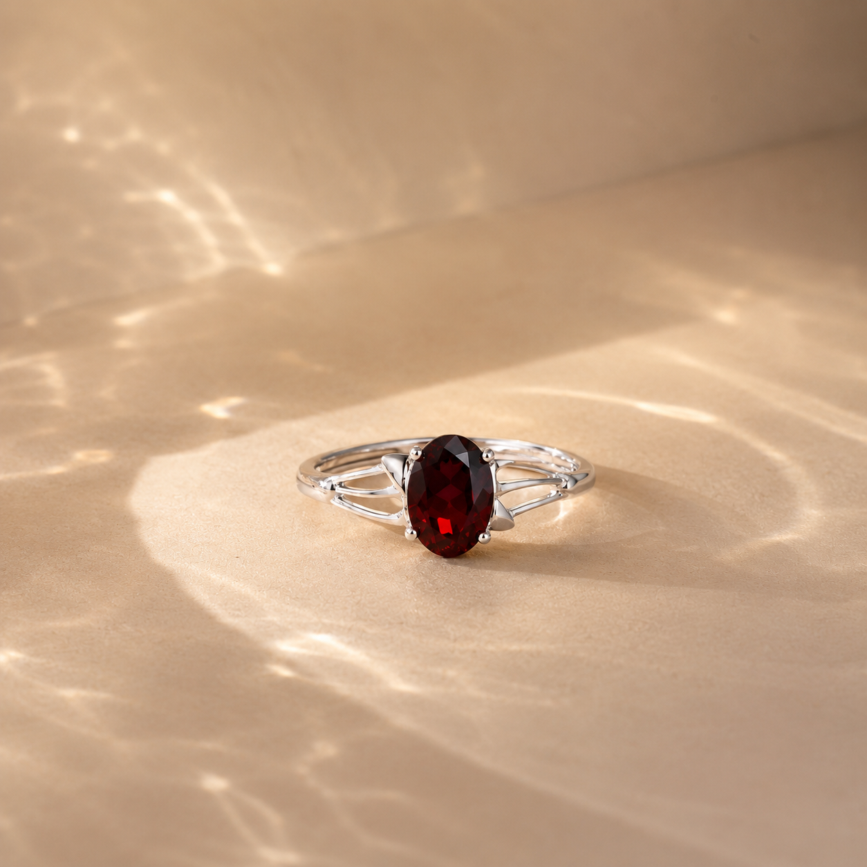 Minimal Garnet Ring