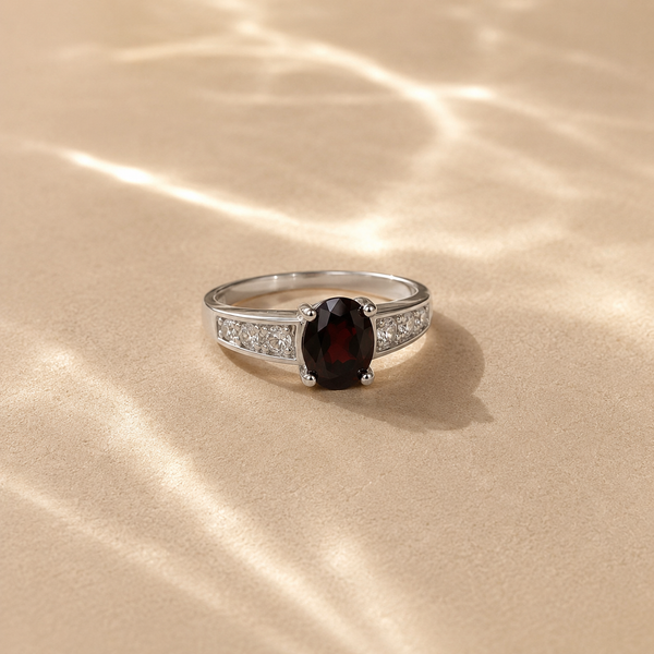 Royal Ember Garnet Ring
