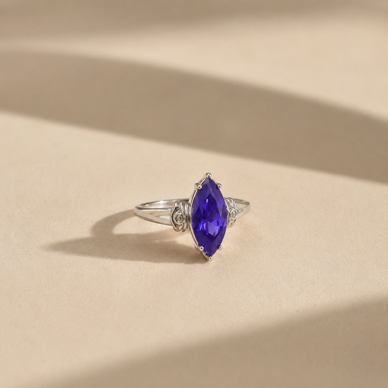 Royal Marquise Amethyst Ring