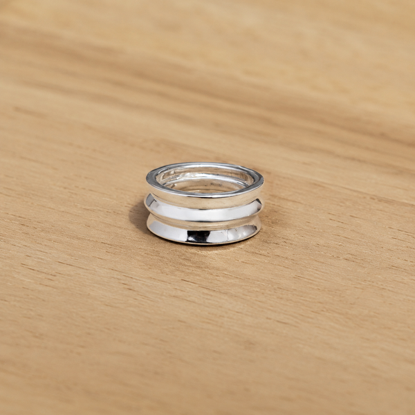 Minimal Triple Band Ring