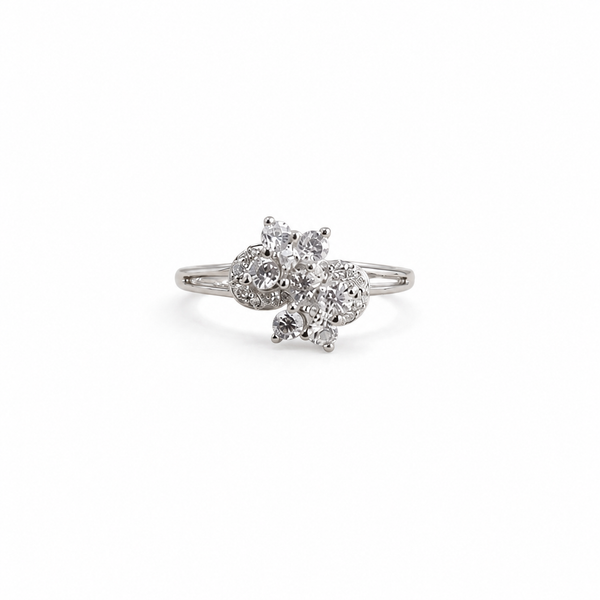 Bloom Cluster CZ Ring