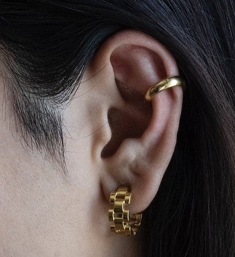 Hollow Dome Ear Cuff