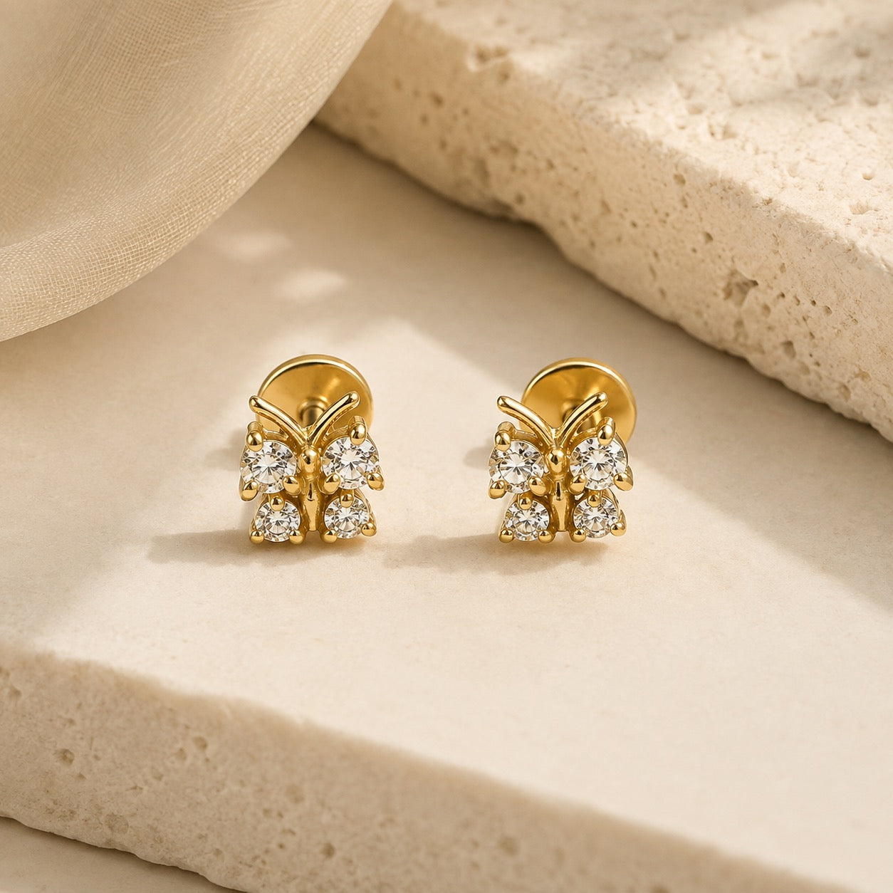 Butterfly Studs