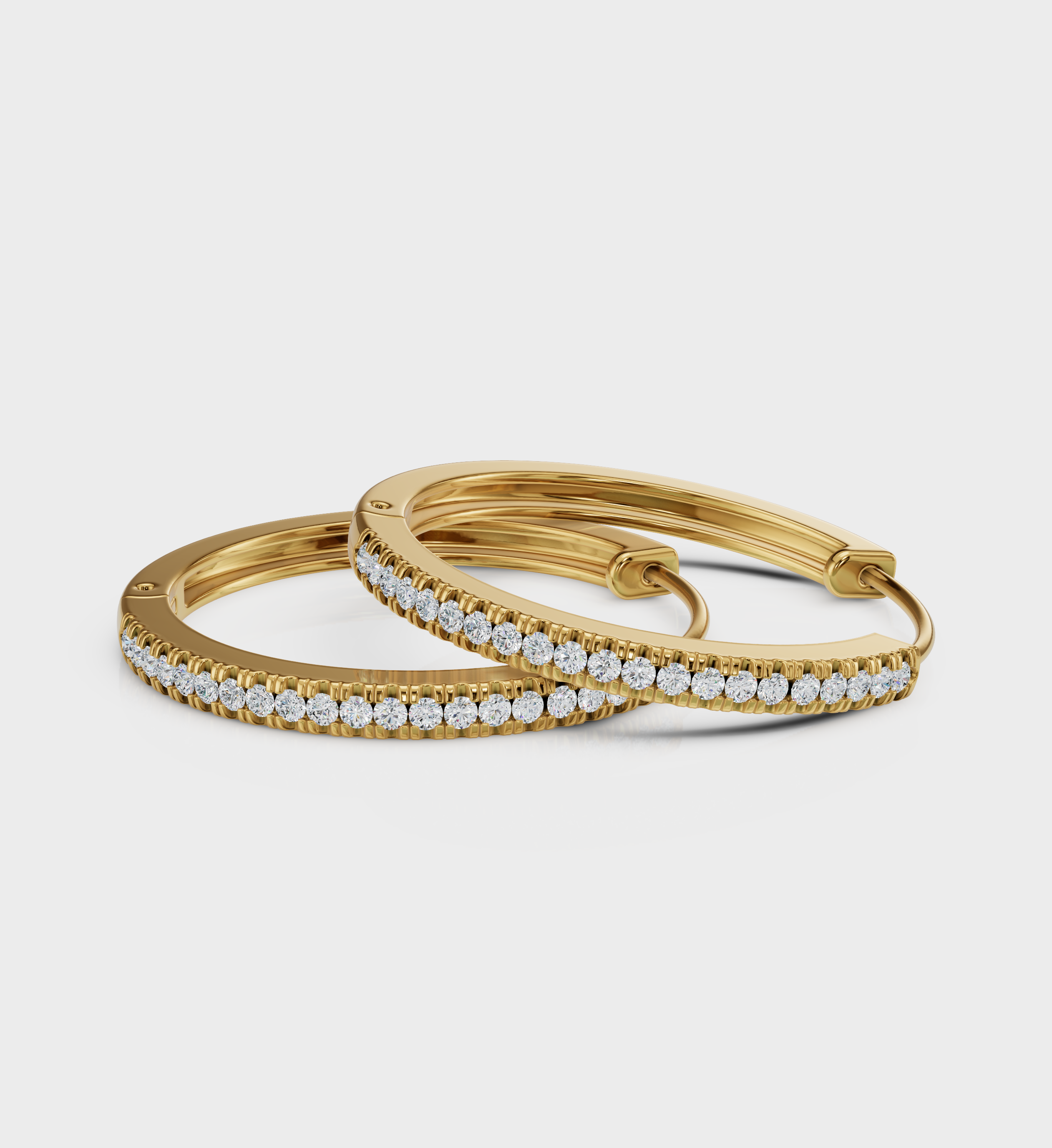CZ Hoops Earring