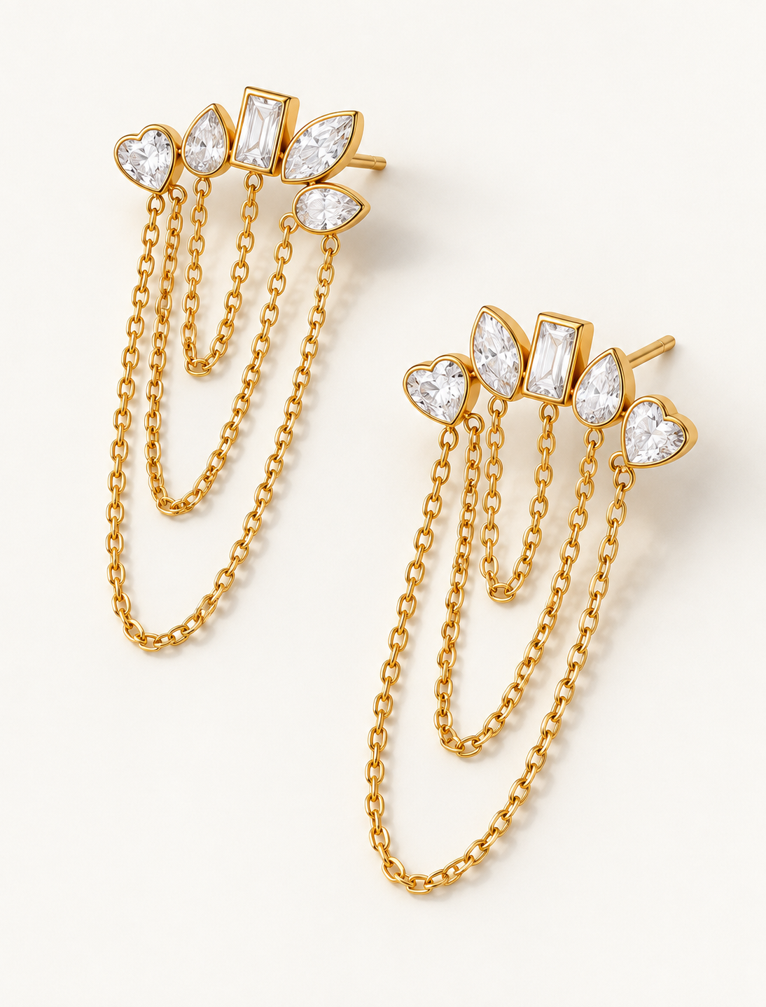 Cascade Chain Stud