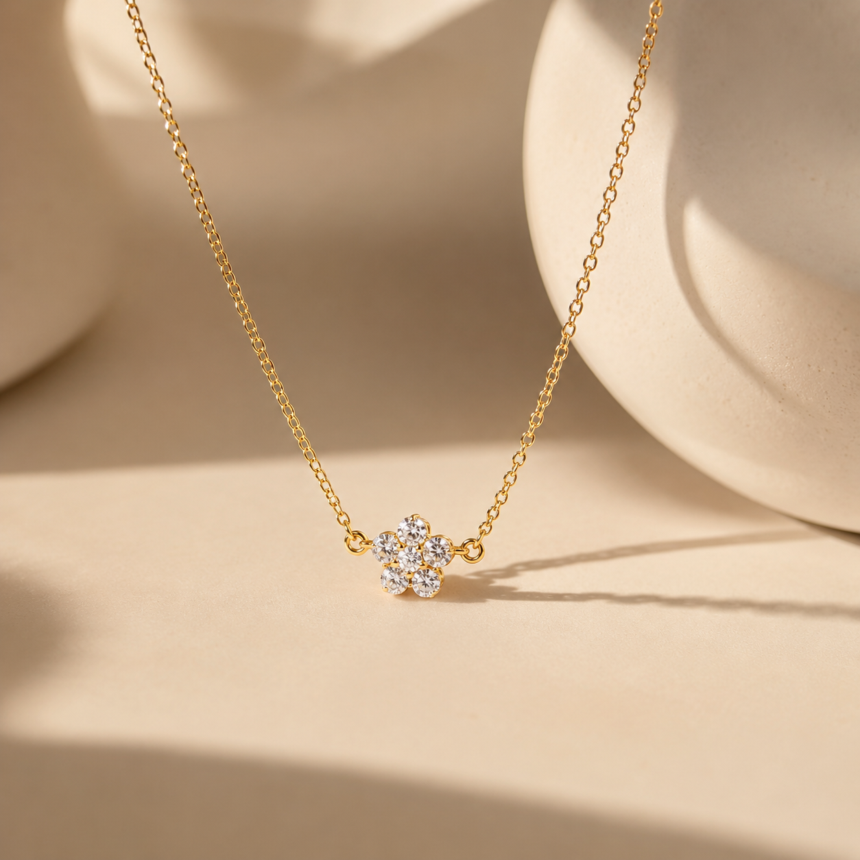 Micro Star Necklace
