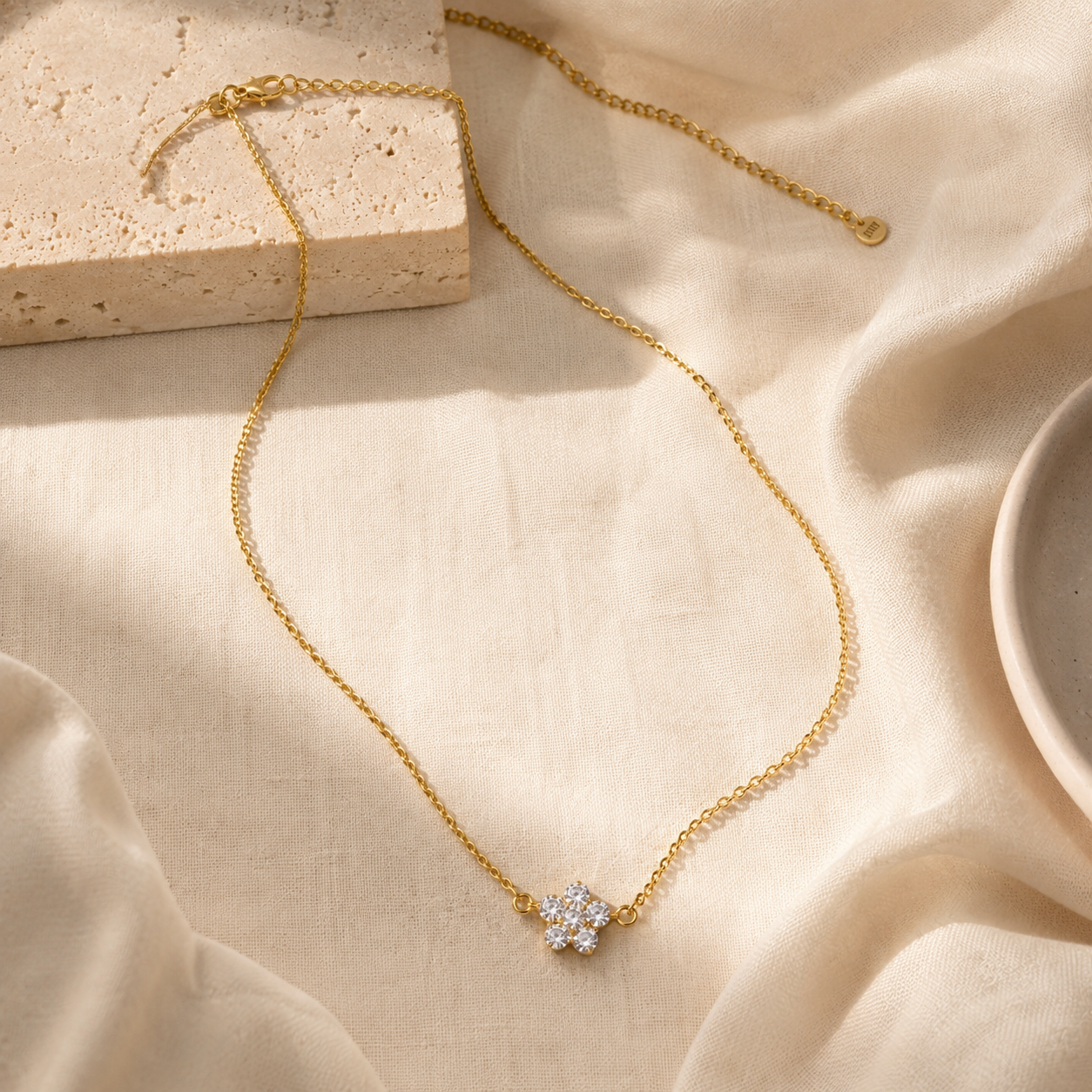 Micro Star Necklace