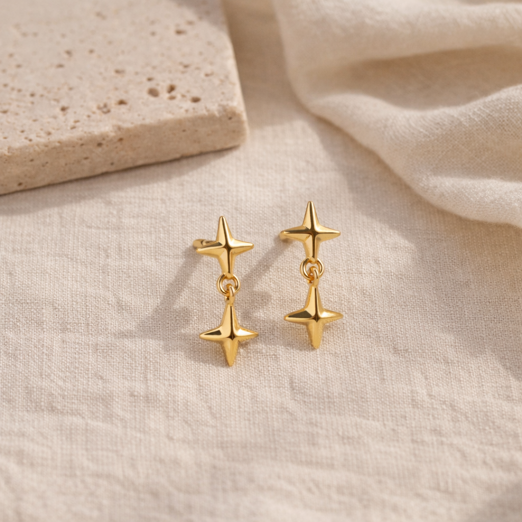 Star Drop Stud
