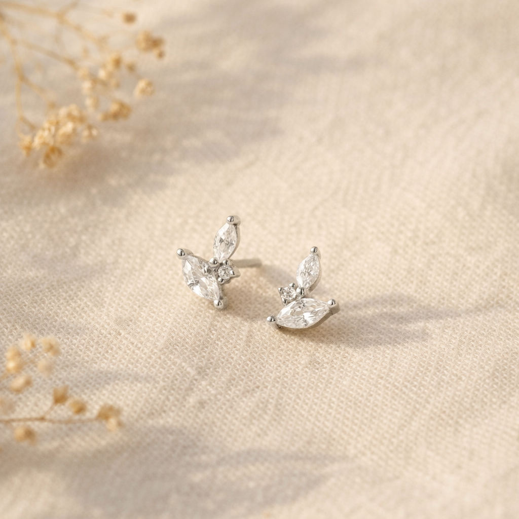 Duo Marquise Studs