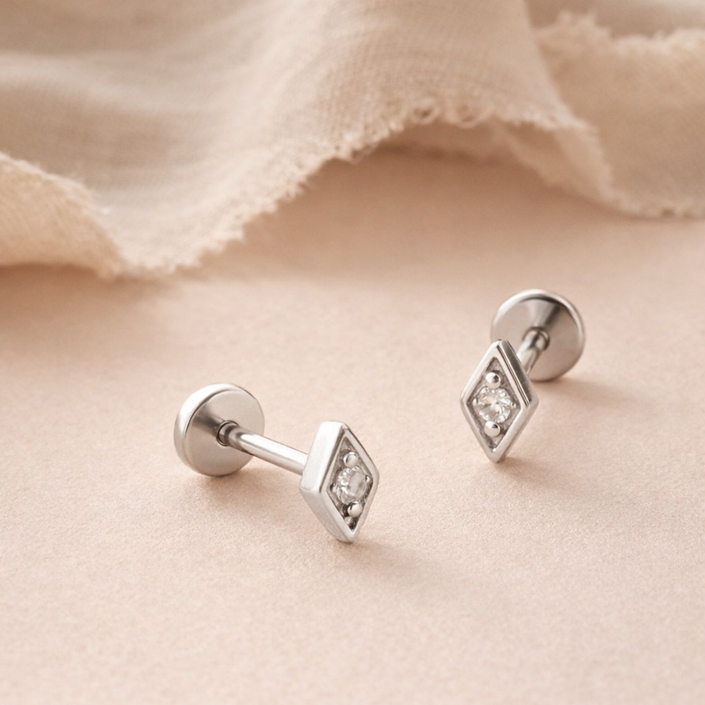 Kite Diamond Studs