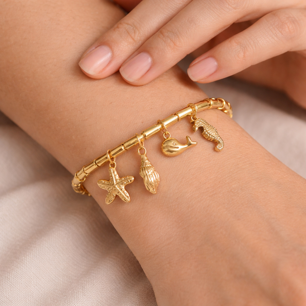 Beach Charm Bracelet