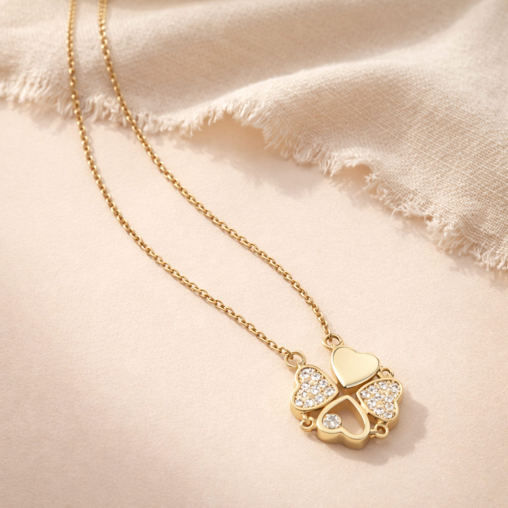 Hearts Magnet Necklace