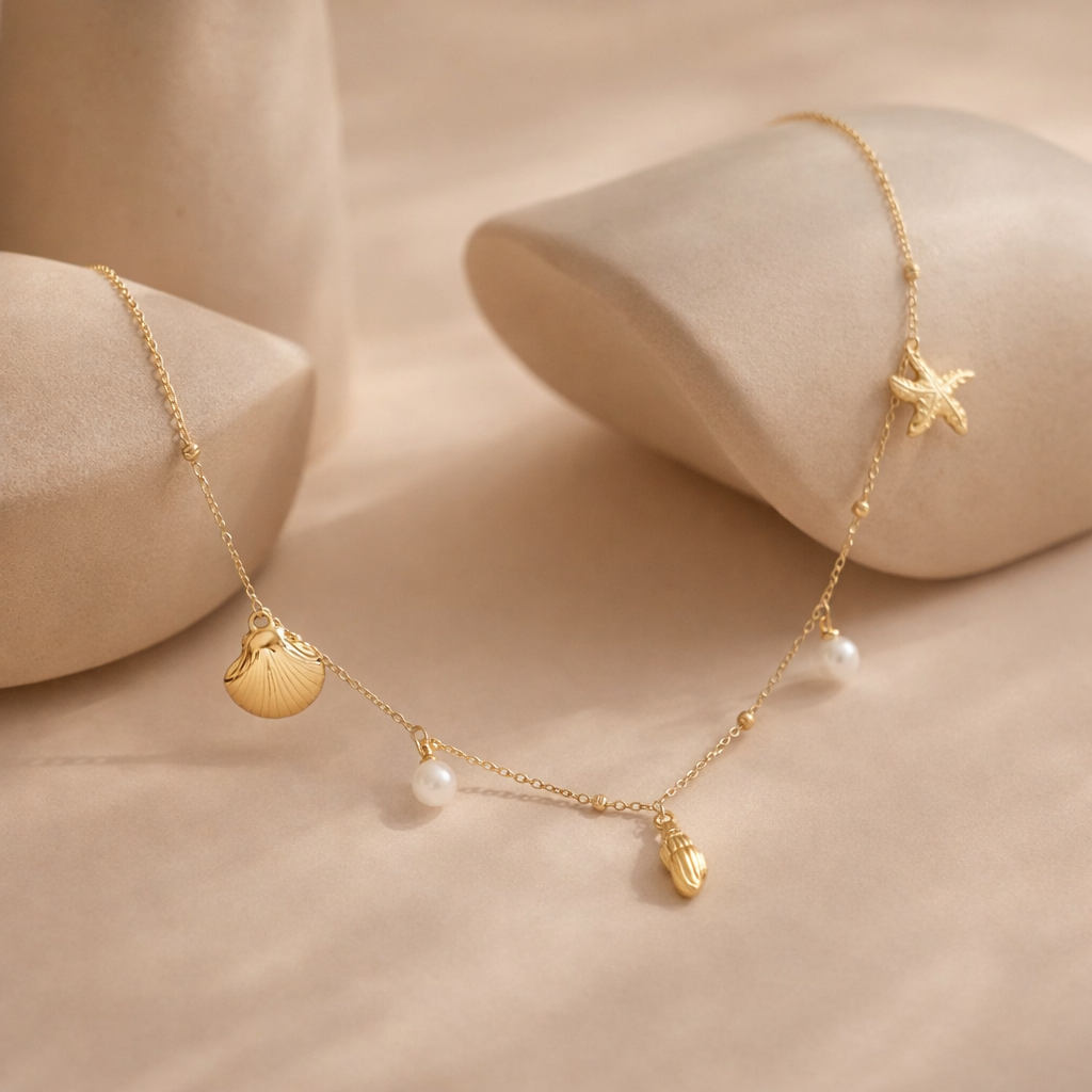 Beach Charm Necklace