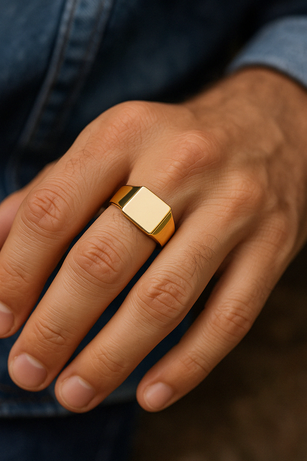 Square Signet Ring