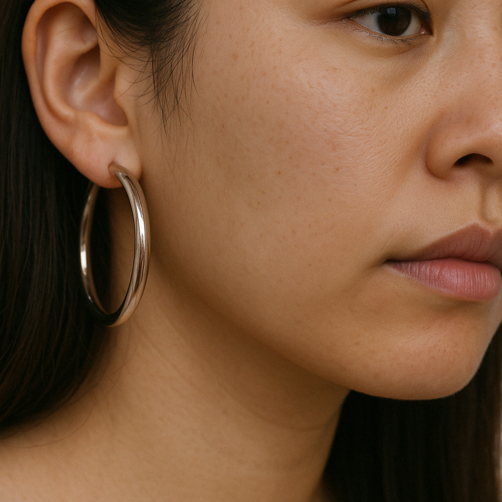 Classic Gold Hoops