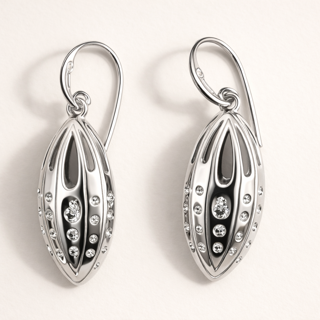Teardrop Frame Earrings