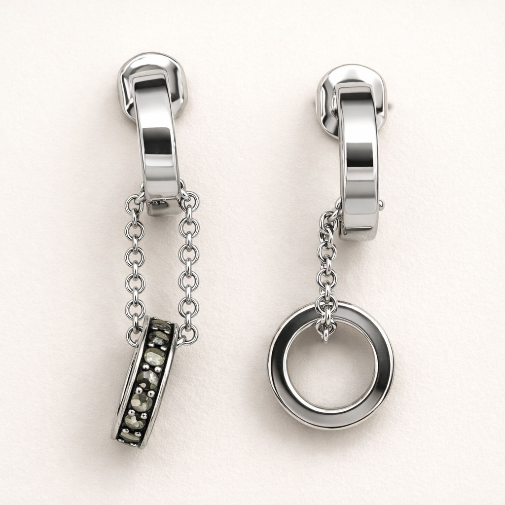 Duality Chain Earrings