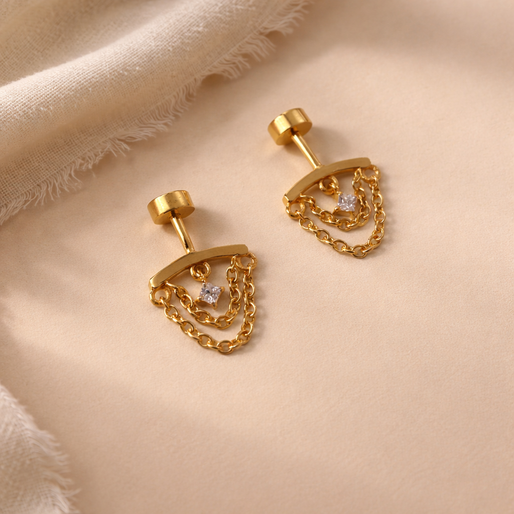 Princess Hanging Stud