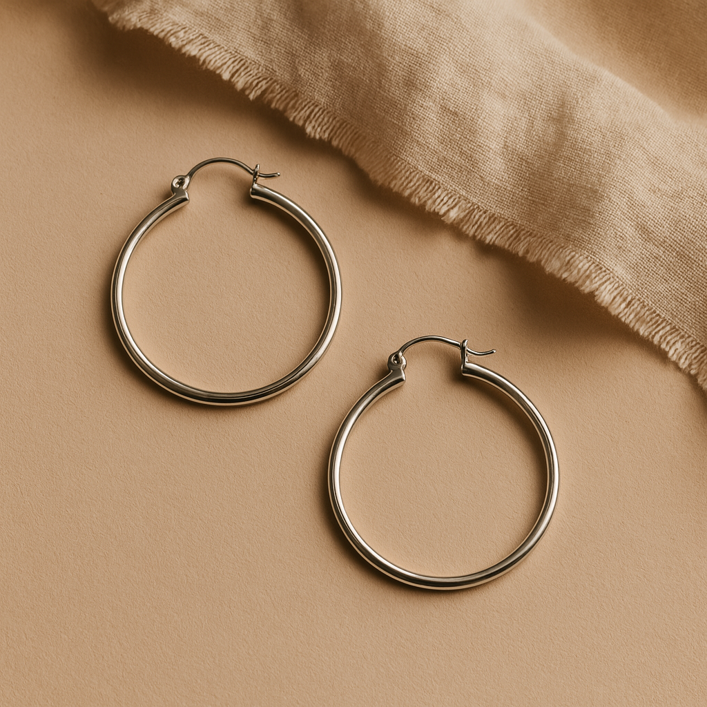 Classic Gold Hoops