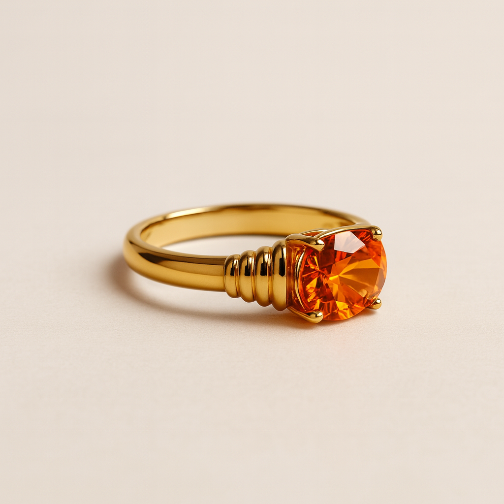 Citrine Sunset Ring