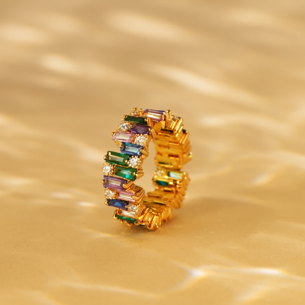 Mosaic Gem Ring