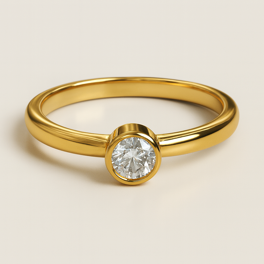 Single Diamond Ring