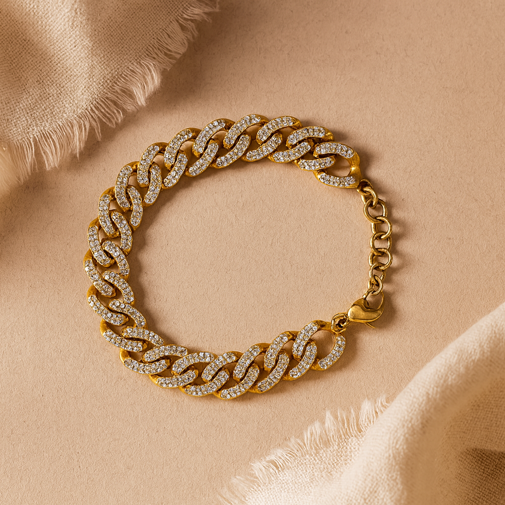 Cuban Diamond Bracelet