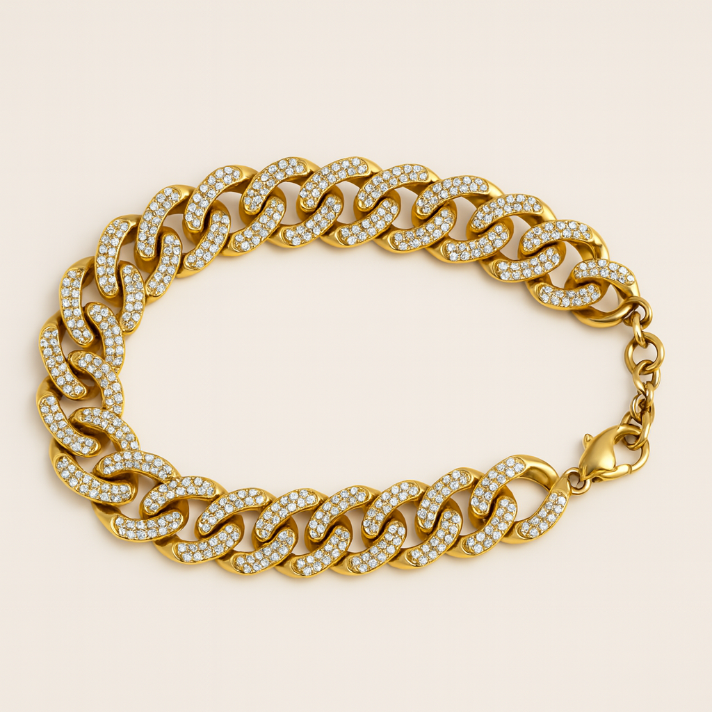 Cuban Diamond Bracelet