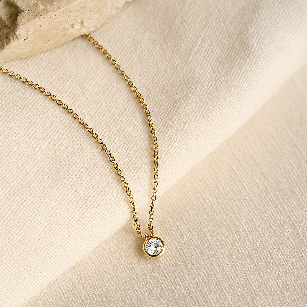Solo Diamond Necklace