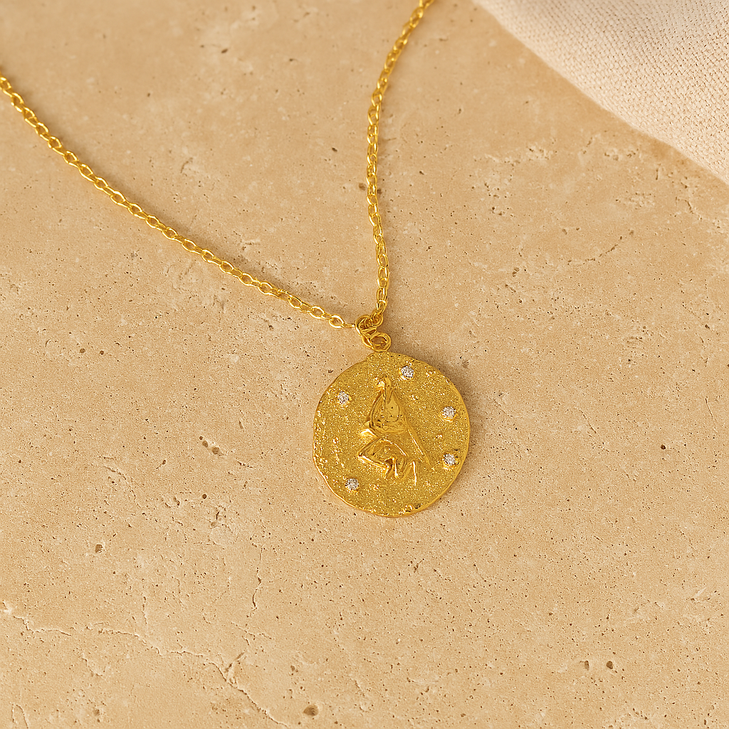 Aquarius Zodiac Necklace