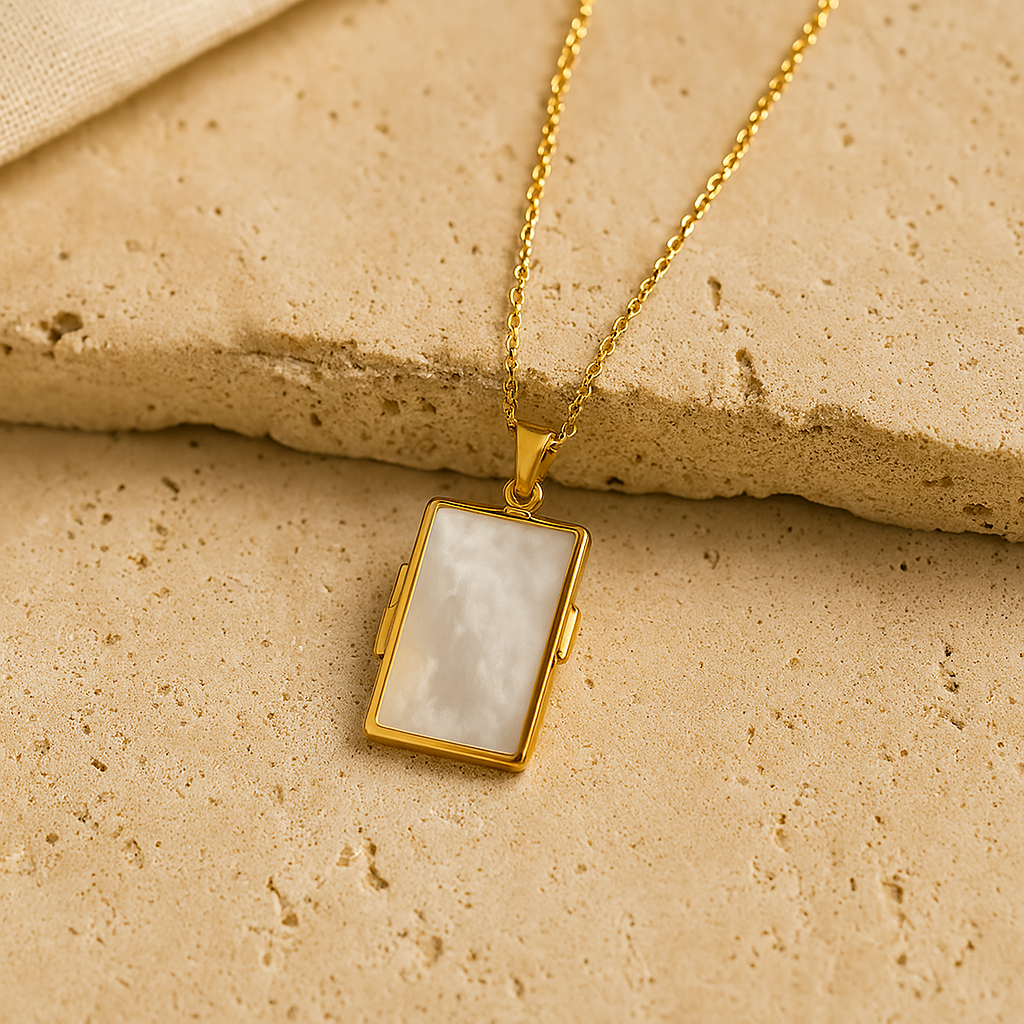 Mother Of Pearl Locket