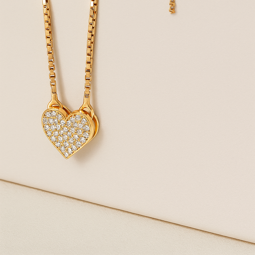 Pave Diamond Necklace