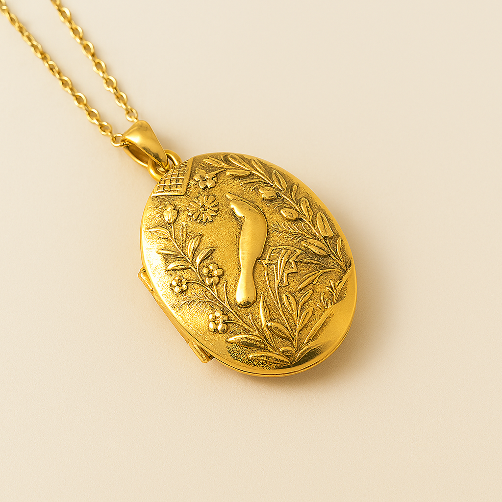 Nature Locket Necklace