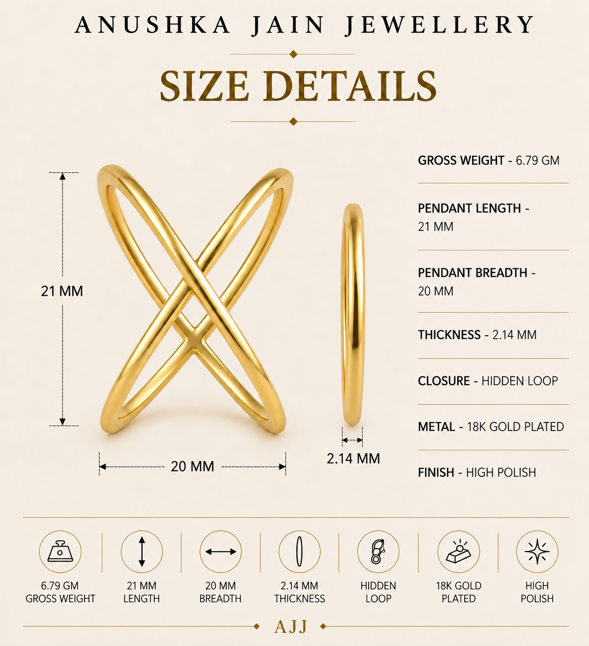 Criss Cross Ring