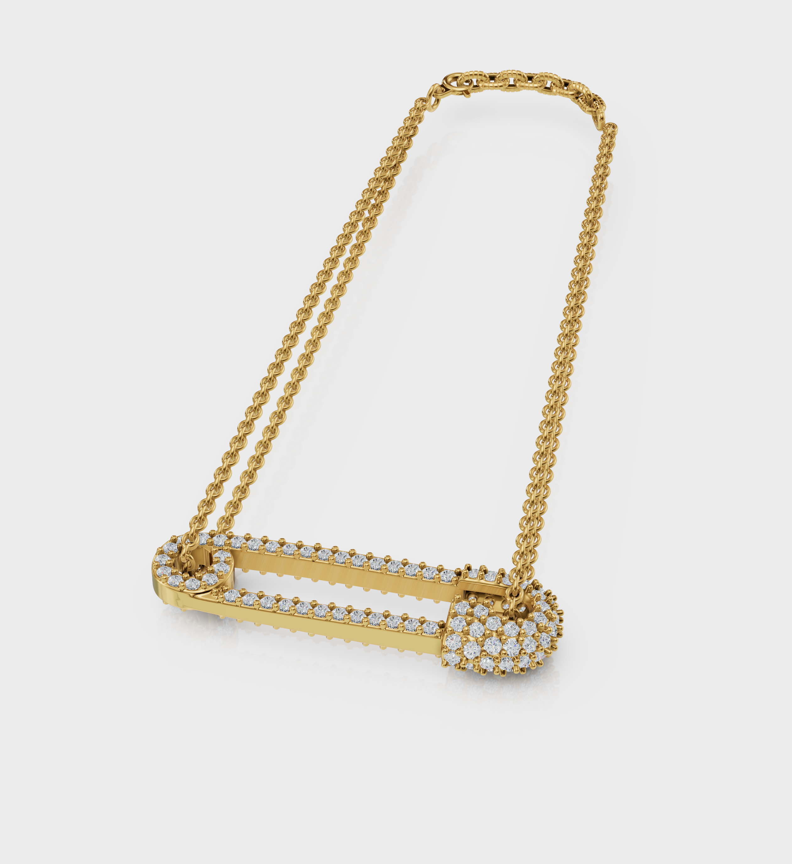 Dazzle Safety Pin Bracelet