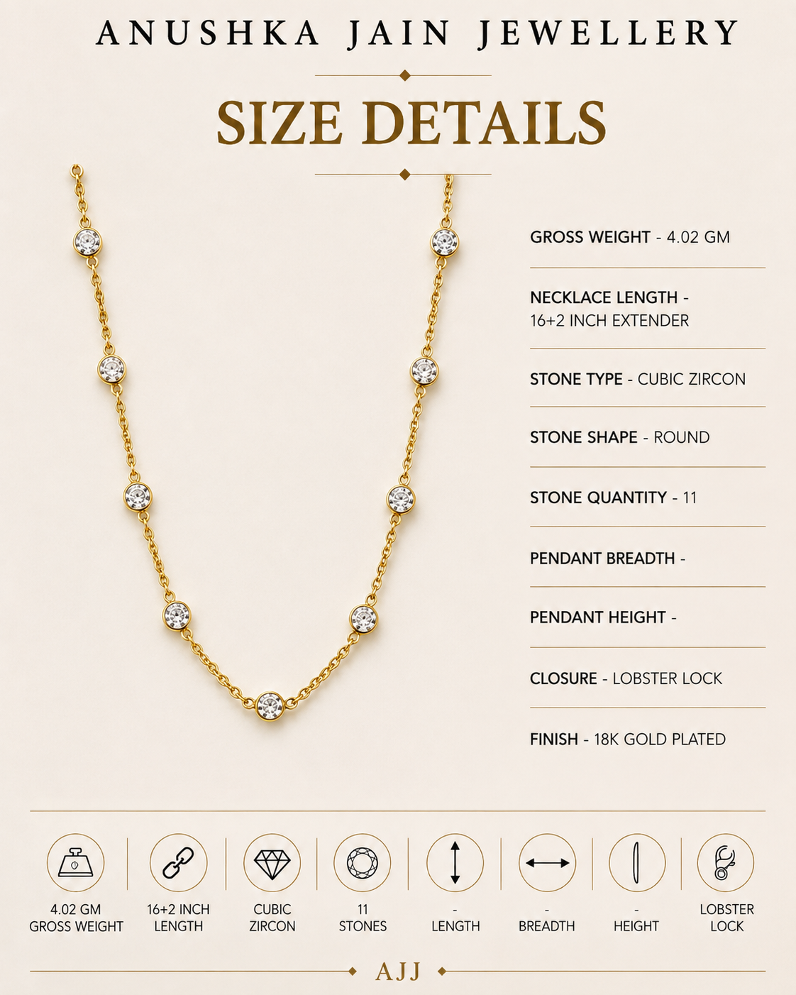 Delicate Diamond Necklace