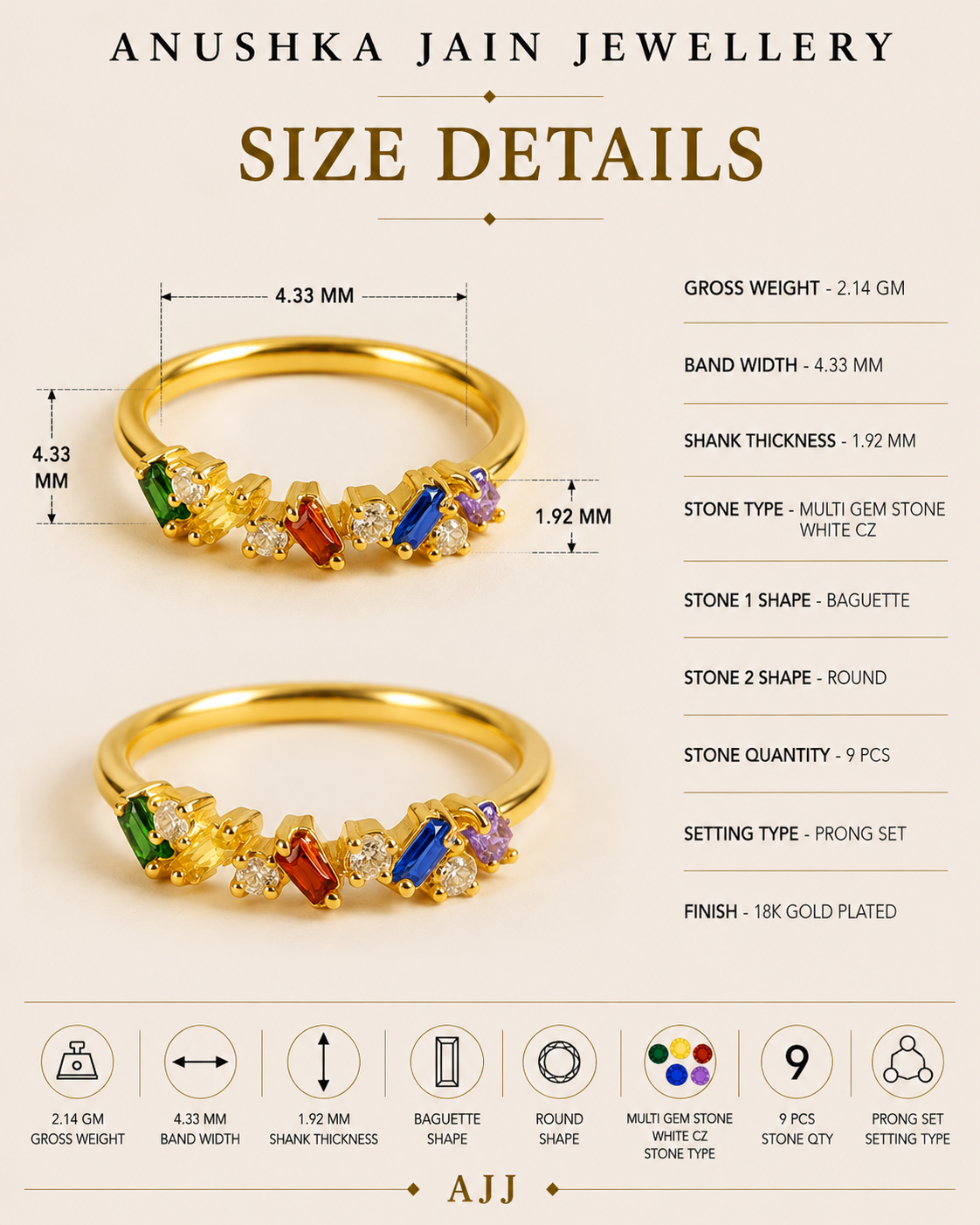 Enclave Cascade Ring