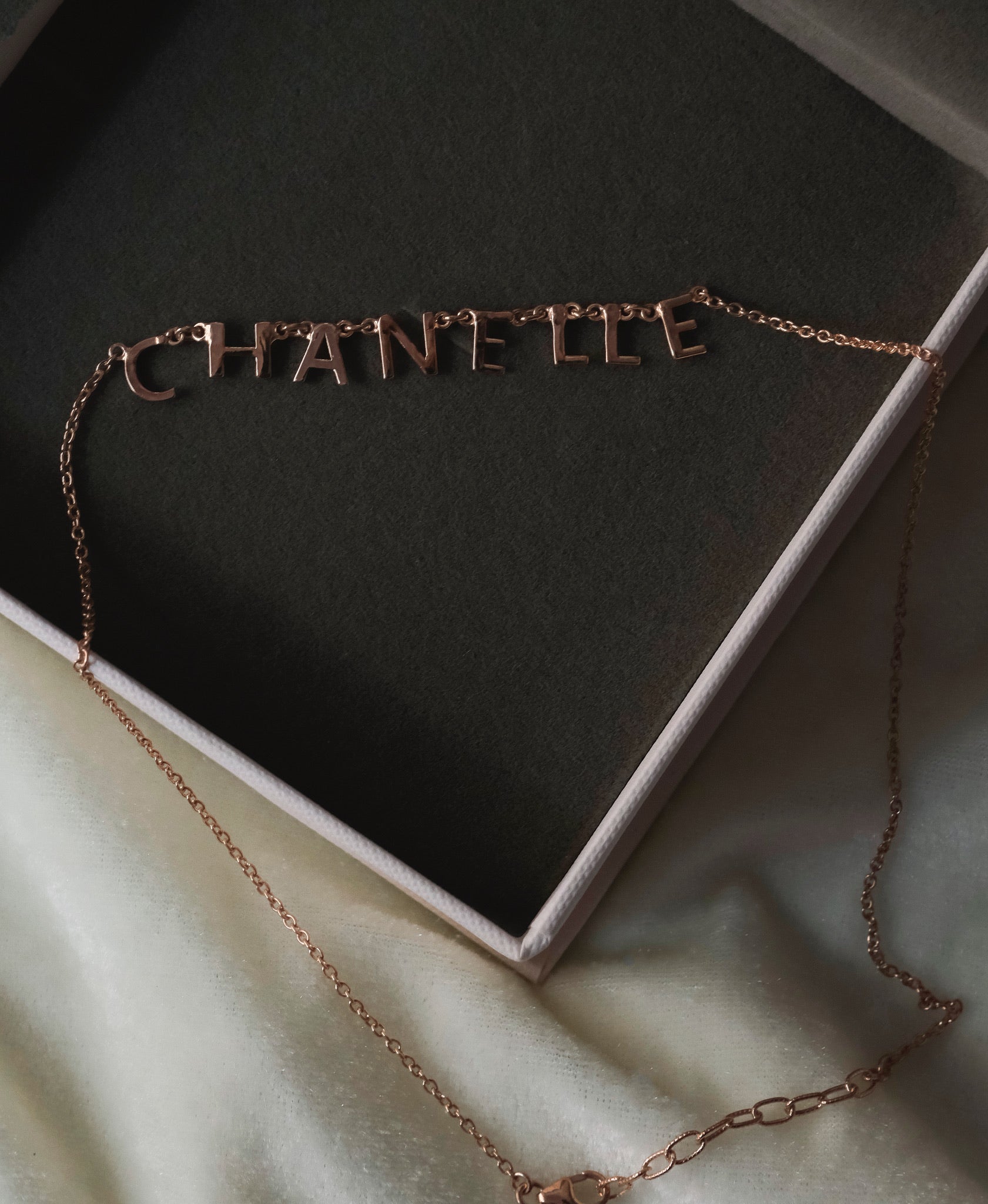 Apporva Arora in Customised Name Necklace
