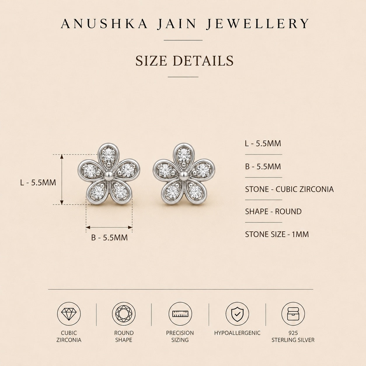 Flower Studs