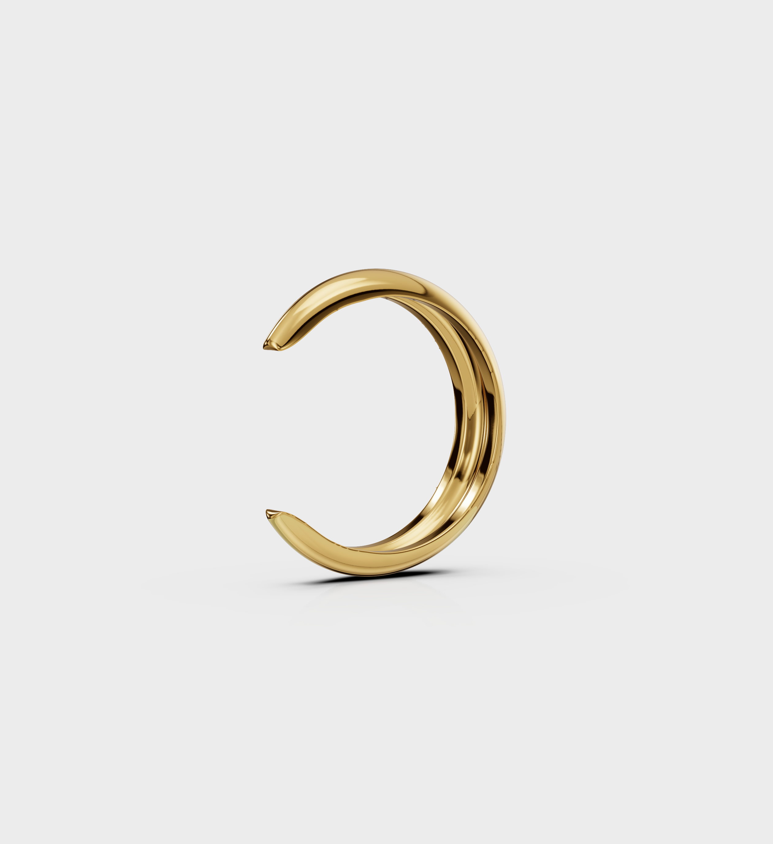 Hollow Dome Ear Cuff