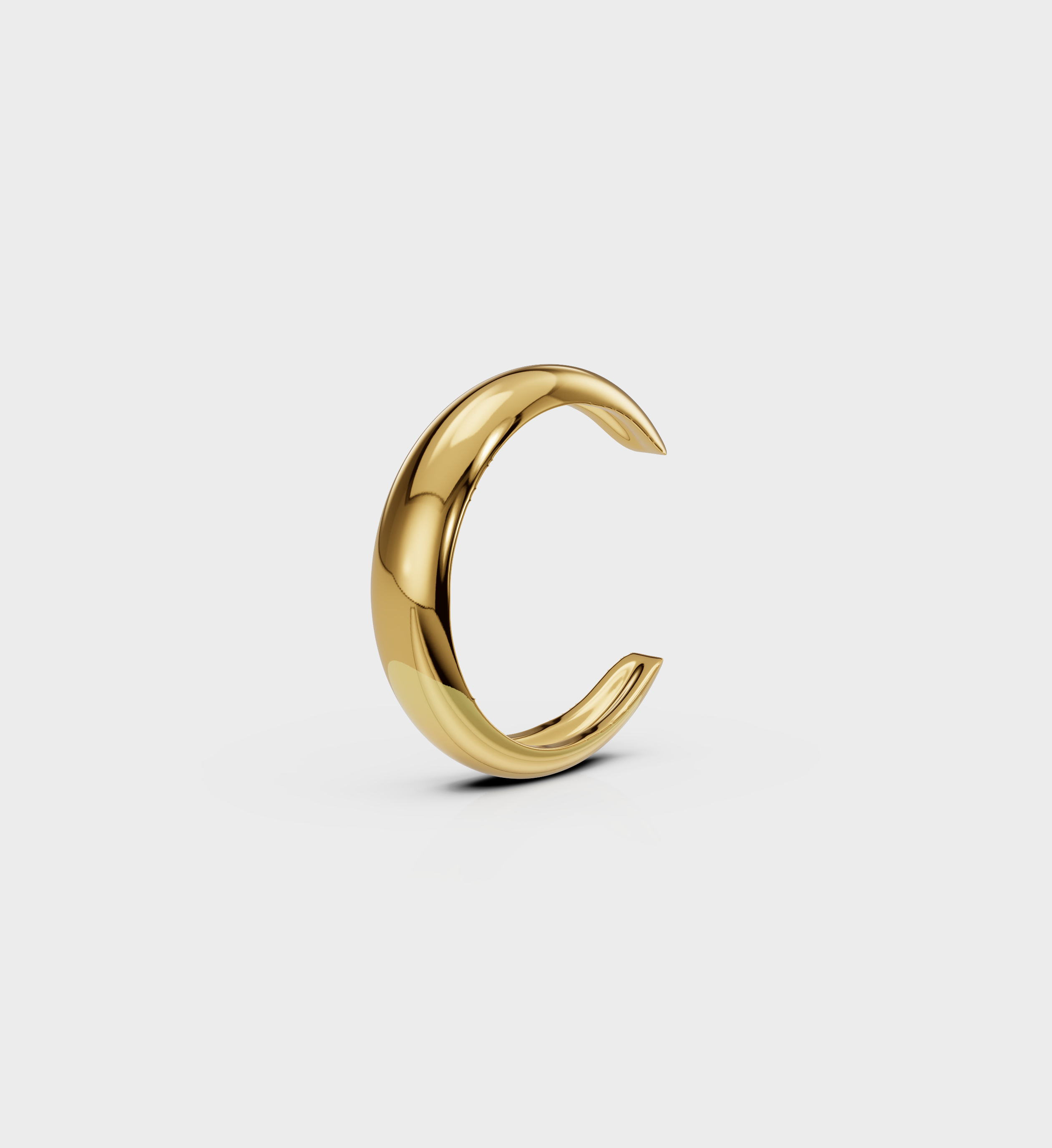Hollow Dome Ear Cuff